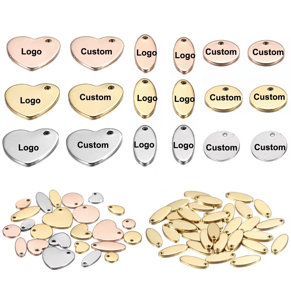Pet Portrait Custom - 100 pièces personnalisé Laser graver LOGO