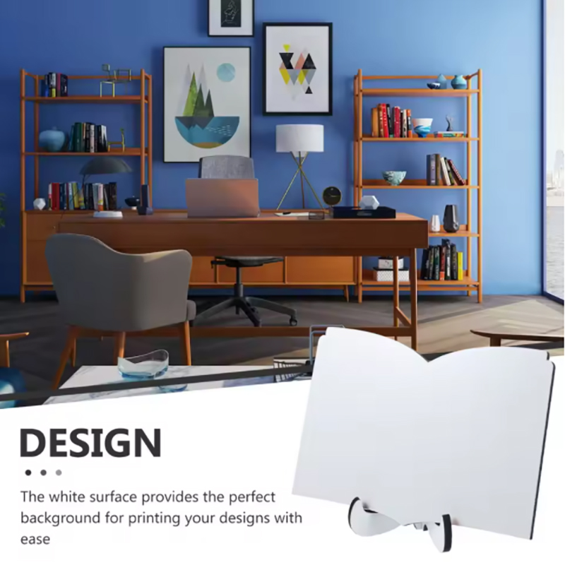 Custom Photo Book - Cadre photo personnalisé, surface blanche vierge,